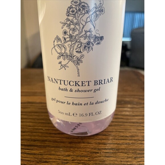 CRABTREE & EVELYN ~~ NANTUCKET BRIAR ~~ BATH & SHOWER GEL 16.9 OZ New - Picture 2 of 4
